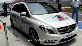 Mercedes B Class B 200 Exteriors Interiors And Engine Walk Around Review [upl. by Icnarf]