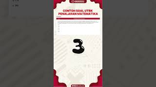 Contoh Soa UTBK Penalaran Matematika  Cerebrum [upl. by Solberg]