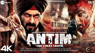 Antim  Full Movie facts HD  Salman Khan  Aayush Sharma  Mahesh Manjrekar  Mahima Makwana 2021 [upl. by Terra]