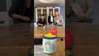 Amelie einfachqgamerdad amp Basti machen eine Challenge 🤗moneychallenge familie challenge [upl. by Ahcsatan379]