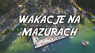 Mazury jezioro Głęboczek  Pole namiotowe Głęboczek Zapraszamy [upl. by Anneh758]