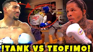 GERVONTA DAVIS VS TEOFIMO LOPEZ PELEA DE SPARRIG BOXEO [upl. by Neveda]