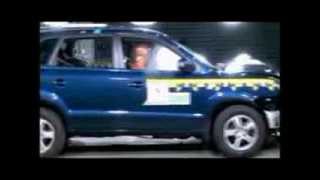 Crash test Hyundai Tucson 2006 [upl. by Waxler651]