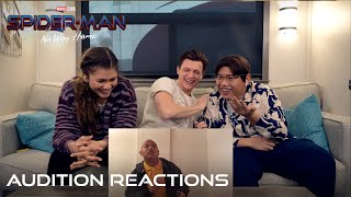 SPIDERMAN No Way Home  Cast Audition Reactions [upl. by Aibar]