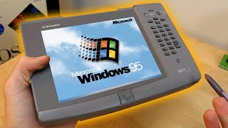 Mitsubishis Windows 95 Tablet [upl. by True]