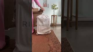 UNBOXING MY RIMOWA ORIGINAL CABIN travel luxurytravel rimowa unboxing [upl. by Arhez]