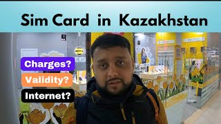 Sim card kaise le kazakhstan mai  sim card kaha se le kazakhstan mai  how to buy sim card [upl. by Kristof]