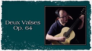 Deux Valses Op 64 By Francis Kleynjans Classical Guitarist Daniel Girdner [upl. by Notsirt35]