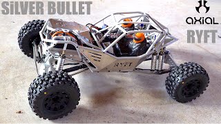 PROJECT quotSiLVER BULLETquot  2 SPEED Axial RYFT RBX10 BUiLD COMPLETE  RC ADVENTURES [upl. by Sigrid]