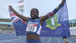 CARIFTA 2022 ALL 200M FINAL RACES  SportsMax TV [upl. by Ayahsey]