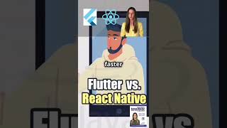 Flutter vs React Native Whats the Difference html css javascript android ios java git ai [upl. by Divaj]