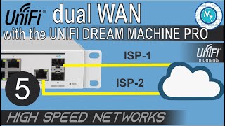 DUAL WAN Dual ISP  UNIFI DREAM MACHINE PRO [upl. by Esinert]