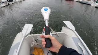 First Watersnake Test on Inflatable Dinghy [upl. by Zorina]