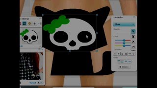 Girlsense Tutorial How to Make Skelanimals by Prinzess27 [upl. by Leksehc]