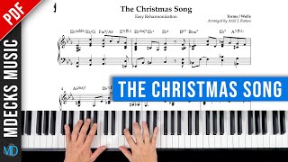 How To Play quotThe Christmas Songquot Reharmonization Solo Piano Sheet Music PDF [upl. by Benenson]