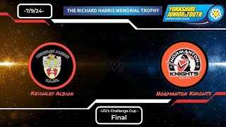 Albion Vs Normanton Knights U12S Yorkshire Challenge Cup Final 7924 [upl. by Nebur]