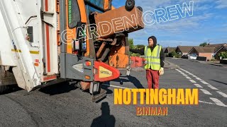 DAY IN THE LIFE OF A BIN MAN UK ROLLING OUT [upl. by Allertse482]