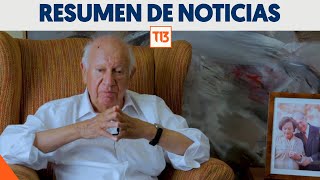 Resumen de noticias 30 de enero expresidente Ricardo Lagos Escobar se retira de la vida pública [upl. by Nidia]