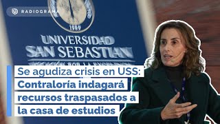 Se agudiza crisis en USS Contraloría indagará recursos traspasados a la casa de estudios [upl. by Teilo]