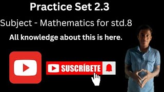 Practice set 23 of parallel lines and the transversal std8 submaths all information is here📙📘🖋🖊 [upl. by Teferi]