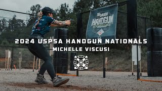 2024 USPSA Handgun Nationals  Michelle Viscusi [upl. by Mixam997]