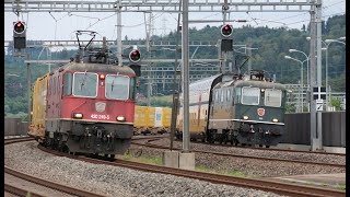 Schweizer Eisenbahnen um Olten im Juni 2024 2 [upl. by Anayhd236]