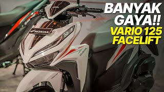 VIRAL NEW HONDA VARIO 125 FACELIFT SUPER KEREN MELUNCUR [upl. by Jarv]