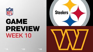 Pittsburgh Steelers vs Washington Commanders  2024 Week 10 Game Preview [upl. by Nellie]