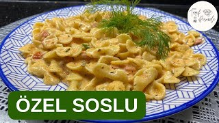 Özel Sosuyla Tabak Tabak Yiyeceğiniz Makarna Tarifi🍝 [upl. by Kevina]