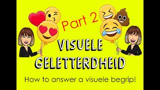 Visuele geletterdheid Part 2  Spotprent en strokiesprent  Afrikaans FAL [upl. by Alekin339]