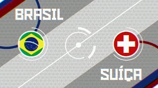 Copa do Mundo 2018  Brasil x Suíça 17062018 [upl. by Philo752]