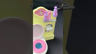 Satisfying with Unboxing Bathroom toy set shorts miniature [upl. by Melliw]