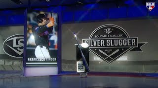 Francisco Lindor Accepts Silver Slugger Award [upl. by Sagerman541]