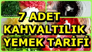 7 ENFES KAHVALTILIK TARİFİ TEK VİDEODA [upl. by Ennahs]