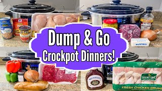 6 Cheap amp Fancy Crockpot Dinners  The EASIEST Dump N Go Tasty Slow Cooker Recipes  Julia Pacheco [upl. by Ilak577]