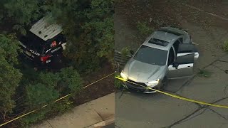 Officer injured after police chase in Newark ends in foot pursuit [upl. by Aihsot]