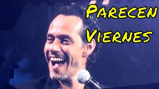 Parecen Viernes con Marc Anthony you can find the LYRICS in english and Spanish in description [upl. by Akcirret827]