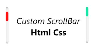 Custom Scroll in Html Css [upl. by Zingale307]