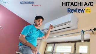 HITACHI AC 15 AC NO COOLING PROBLEM REVIEW IN MUZAFFARPUR RAGHAV VLOGS 23 [upl. by Seroled]