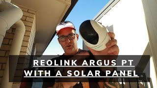 ReoLink Argus PT  Set Up and Install [upl. by Aicnarf]