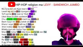 LEVY  SANDWICH JUMBO FREESTYLE RHYME SCHEME rap [upl. by Ellah]