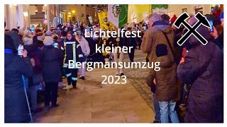 2023 Lichtelfest Schneeberg Kleine Bergparade [upl. by Ttenna198]