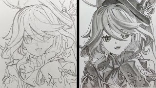 How to Draw Furina  Genshin Impact  step by step [upl. by Aneema94]