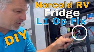 Norcold RV Fridge L1 OP diy fix l1op fix [upl. by Ailaht]