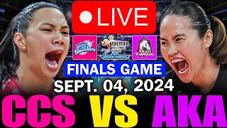 CREAMLINE VS AKARI 🔴LIVE NOW  FINALS  SEPT 04 2024 PVL REINFORCED CONFERENCE 2024 [upl. by Aramo955]