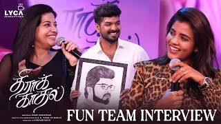 Theera Kaadhal  Interview  Jai  Aishwarya Rajesh  Sshivada  Rohin Venkatesan  Lyca Productions [upl. by Phene]