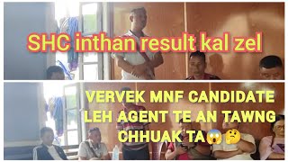 SHC inthlan result buaina kal zel New vervek lam MNF candidate agent te an tawng chhuak😱 [upl. by Muller739]