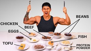 What Are The BEST Protein Sources to Build Muscle Eat These [upl. by Orfinger]