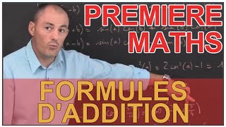 Formules daddition  Trigonométrie  Maths 1ère  Les Bons Profs [upl. by Ahsehyt]