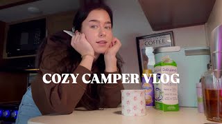 a cozy fall camper vlog [upl. by Lynad712]